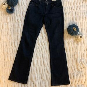 Vintage Loft Curvy Boot Cut Jeans Dark Wash
